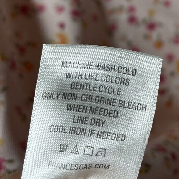 FRANCESCAS Skirt Womens Small S Mi Ami Pink Floral A-Line Mini - Picture 7 of 7